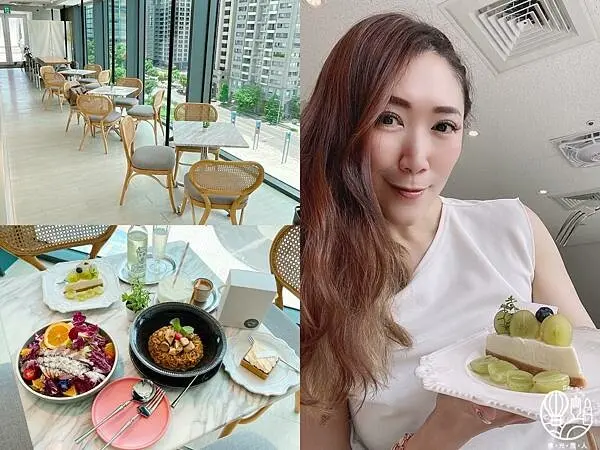 【堁夏咖啡】臺中國家歌劇院6樓空中花園｜餐點美味 自然光超美又好拍