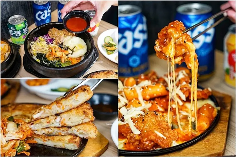 科博館必吃韓式料理，只要百元就能吃到道地韓式料理！必點石鍋拌飯，起司韓式炸雞，海鮮煎餅(免服務費)