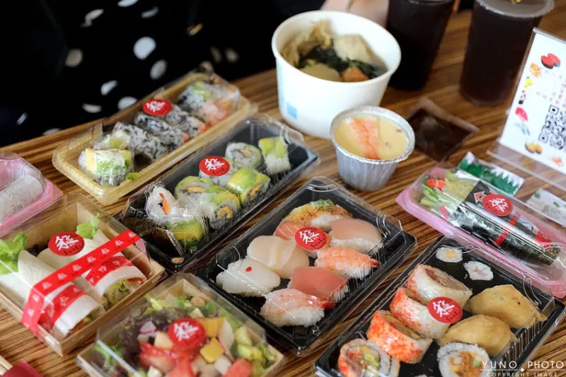 新竹縣竹北市銅板價開吃！真材實料高CP值外帶壽司 選擇多樣化 聚餐、野餐首選｜禾孟壽司坊文興店(新竹竹北外帶壽司推薦)