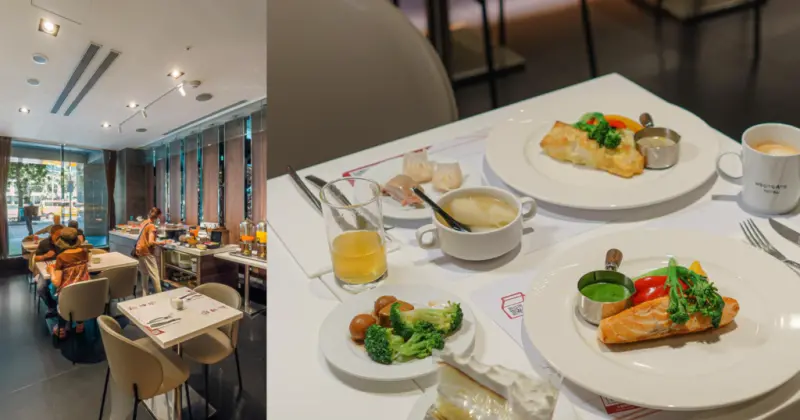 隱藏在西門的質感飯店自助午餐Buffet，前菜、主食、甜點都無限取用，西門精緻吃到飽推薦 | 【台北 萬華區】永安棧 Unwind餐酒館