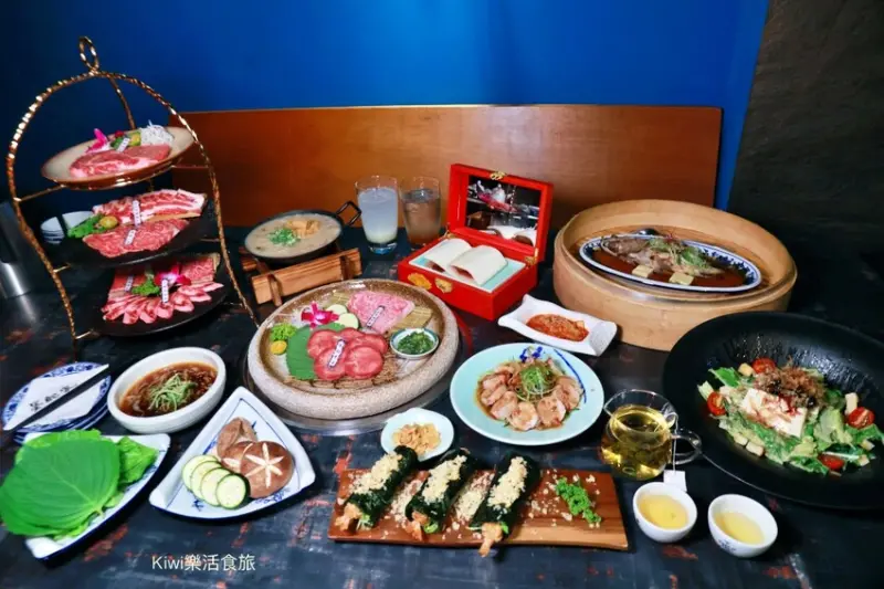 墨妃家京品燒肉︱台中南屯燒肉推薦墨妃家宮廷套餐.爽吃A5和牛大份量套餐.免費宮廷服體驗 - Kiwi 樂活食旅