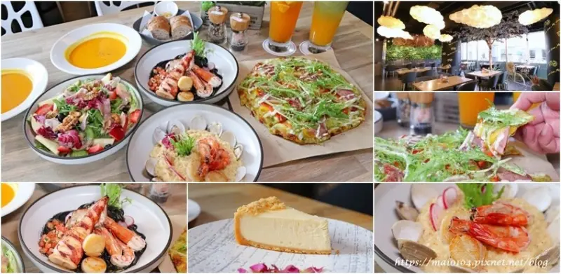 桃園中壢美食｜義沐Eat Mu中壢中美店～網美級的用餐環境、美味的餐點還貼心備有兒童餐可以選擇