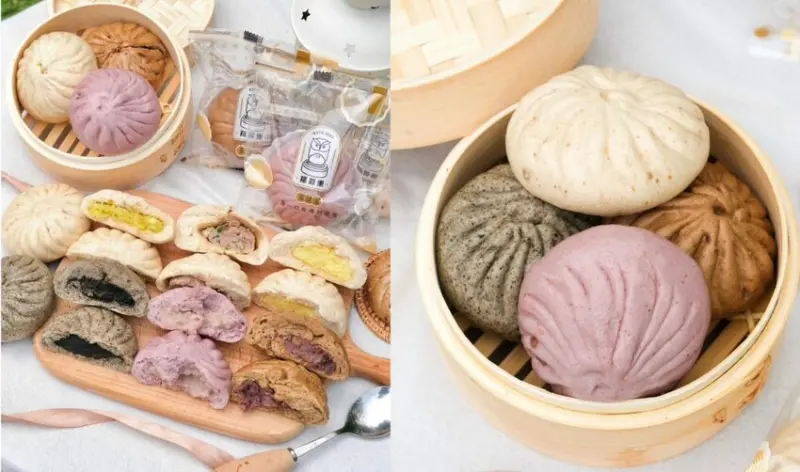 【宅配美食】福穀樂 幸福安心包子店｜可愛滿分的馬卡龍多穀物包子，感受每一口精品級的天然風味! - 肉依小姐吃什麼