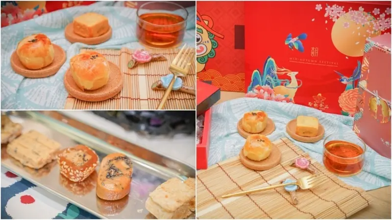 2021中秋禮盒推薦 ▏金門超人氣的聖祖食品也推出月餅禮盒 必吃貢糖、豬腳貢糖、蛋黃酥、鳳梨酥 一次擁有。金門伴手禮推薦 / 辦公室團購美食