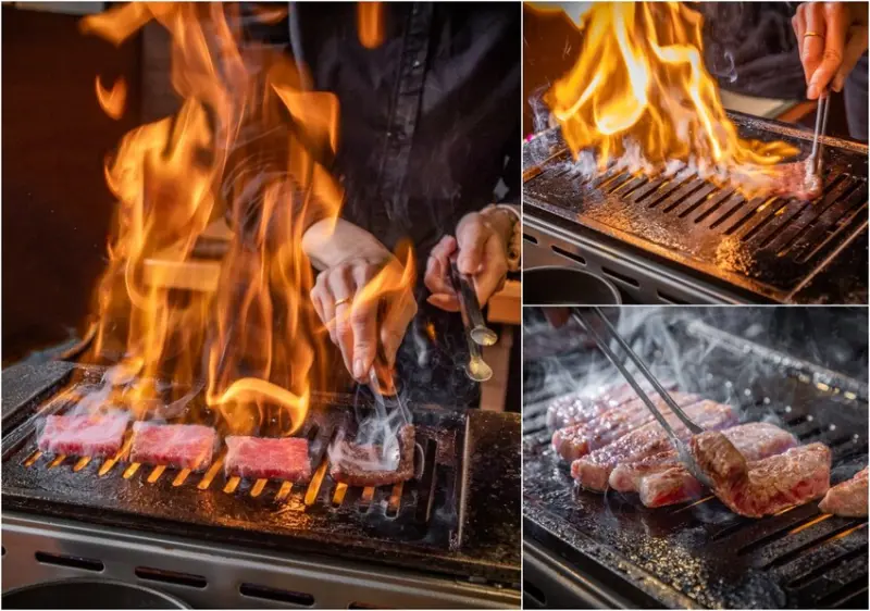桃園市中壢區藏王極上燒肉餐酒館｜烈焰炙燒的極致美味！堪稱日本A5和牛燒肉頂規標竿