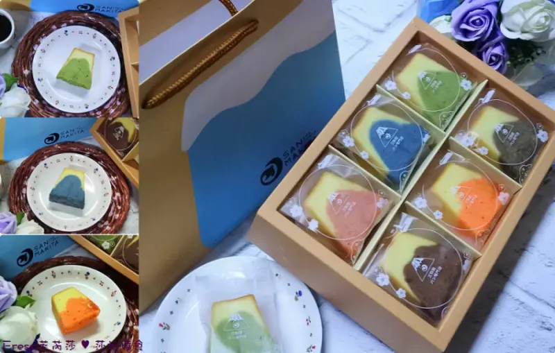 台中團購甜點【三牧田麵包專門店】夏日繽紛系甜點.富士四季禮盒太可愛吸睛！來場味蕾旅日行│宅配蛋糕│伴手