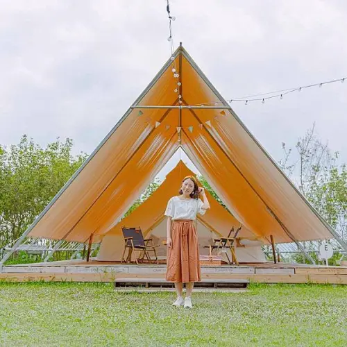 豪華網美懶人露營，絕美風景、舒適設備、還有媲美飯店的高級餐點 | 【台中 太平區】蟬說：山中靜靜