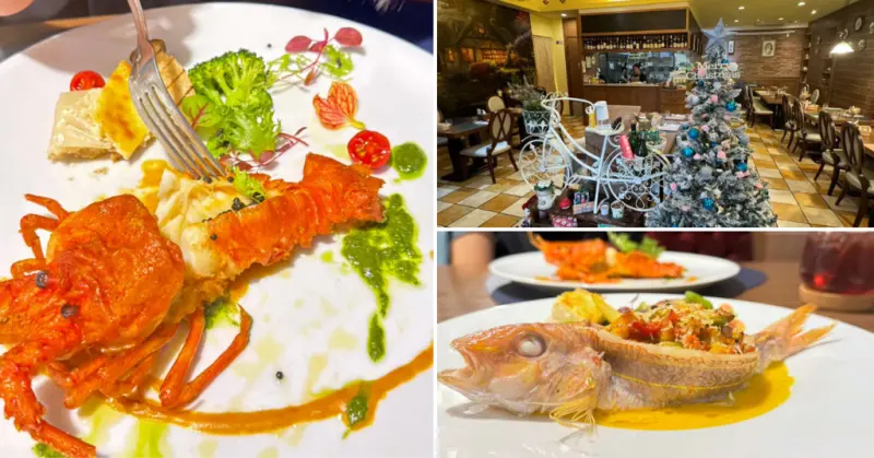 台南美食推薦【暖心時光義法小館】享用精緻義法料理│浪漫歐洲農莊風情│聖誕節餐廳推薦│酥炸軟殼龍蝦/戰斧豬排/羊肩肉義大利麵