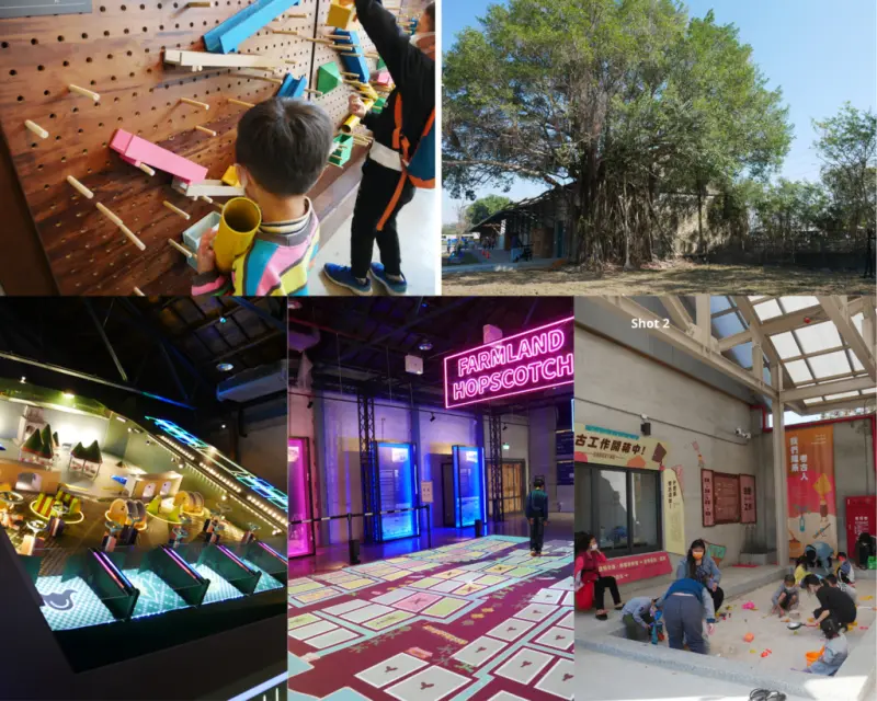 隆田CHACHA文化資產教育園區，室內戶外玩不停｜官田火車站景點