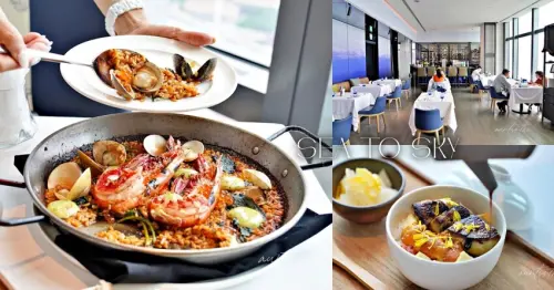 【台北】微風信義｜Sea To Sky，全新主題海洋航行，大啖海鮮霸王紅蝦，必吃巨大藍絲絨蛋糕