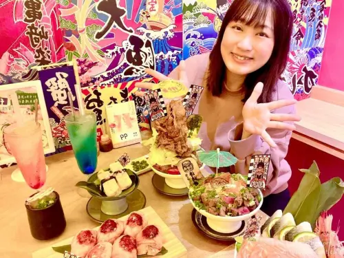 台中超浮誇丼飯、超厚生魚片-信兵衛南門町目三代店