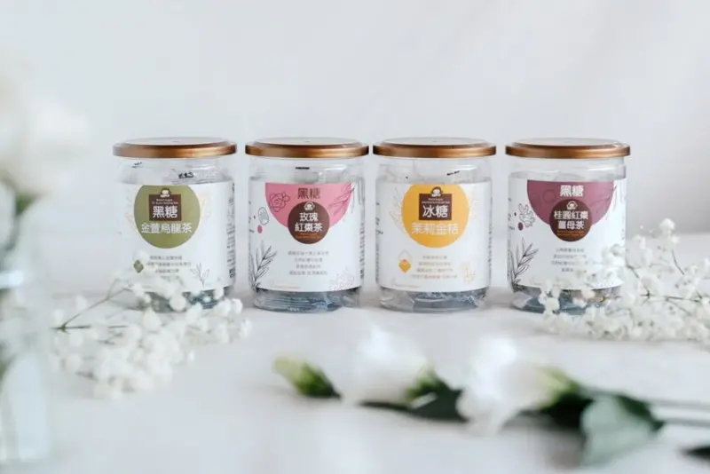 超多種口味黑糖磚冰糖磚，製作專屬於自己的小確幸，每天都充滿儀式感日常，最愛人氣NO.1黑糖桂圓紅棗薑母茶！