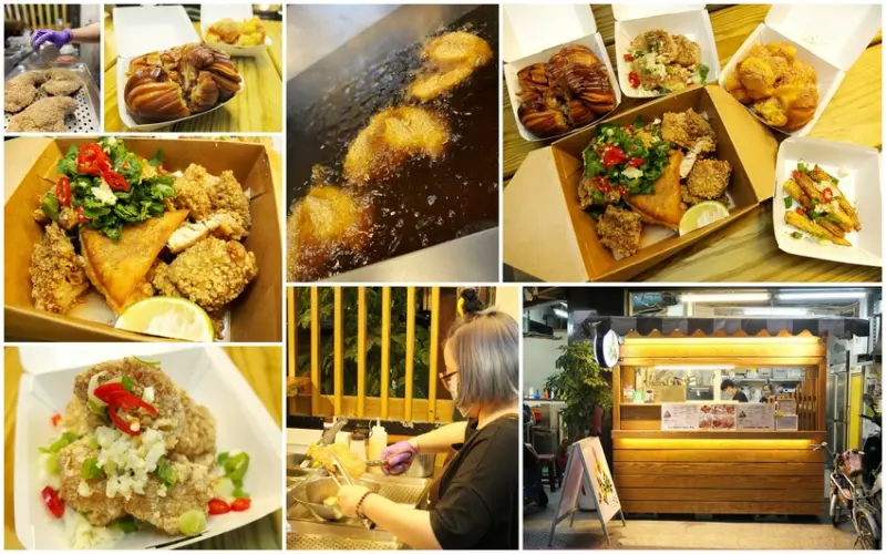 屏東市美食。男子漢雞排屏東店。金門美味飄香屏東！現點現炸 外酥內嫩雞排炸物人人愛 特色泰式雞排必吃