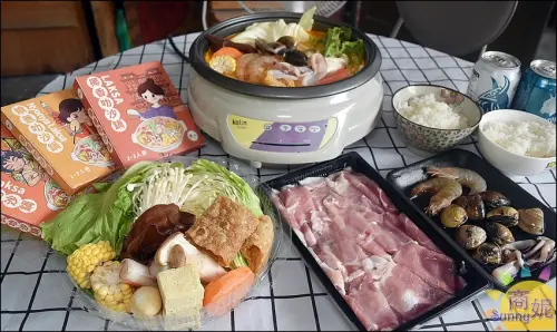 饗·料理。湯頭一級棒!道地南洋風味鍋雙人套餐699再送三點蟹/龍蝦 免出門黑貓直送-商妮吃喝遊樂