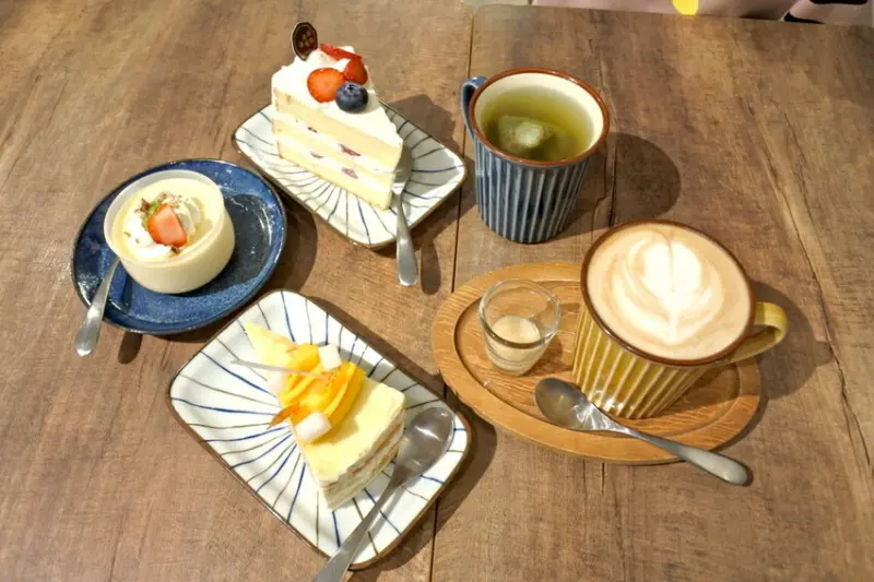 糀日和 Kouji Cafe和洋式早午餐~黃金流沙起司芋泥千層1塊神奇的蛋糕!