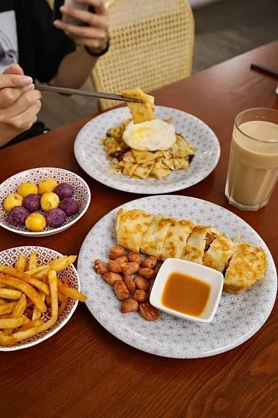 早喚 Morning Call－酥脆粉漿蛋餅、炒蛋餅、Ｑ彈地瓜球、小肉豆，板橋早午餐推薦