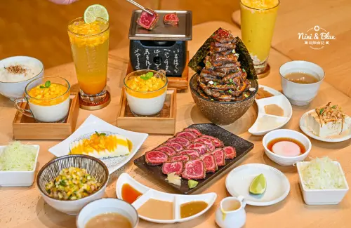 台中超人氣炸牛排，牛肉熟度自己掌控、爆肉山丼浮誇又好吃 -妮妮布魯