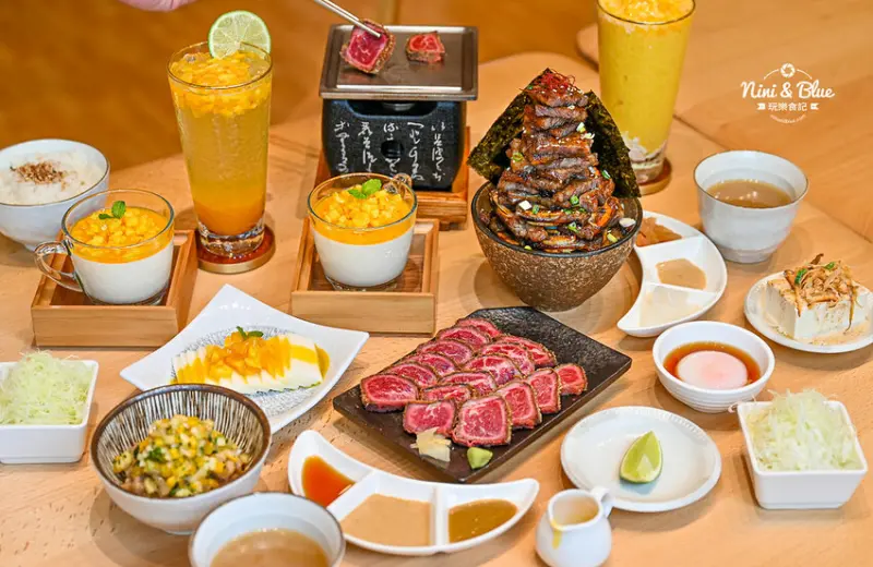 台中超人氣炸牛排，牛肉熟度自己掌控、爆肉山丼浮誇又好吃 -妮妮布魯