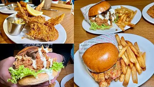 [信義區美食] BURGER OUT 松菸好吃美式漢堡專賣店 炸雞 薯條 美式餐廳 #信義區市政府站美食 @蛋寶趴趴go