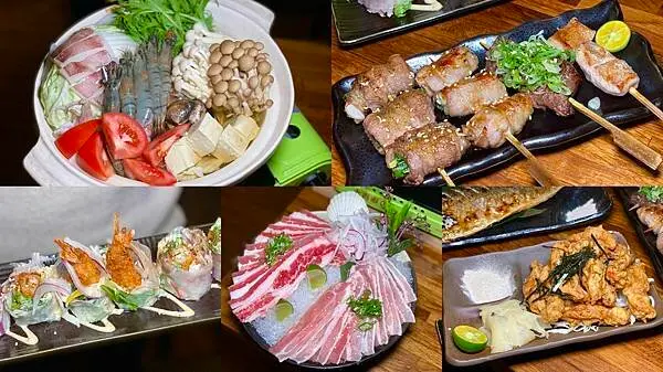 [板橋美食] 隱居_いざかや-江子翠店 串燒居酒屋 新北耶誕城/跨年/尾牙聚餐餐廳 #板橋江子翠美食 @蛋寶趴趴go