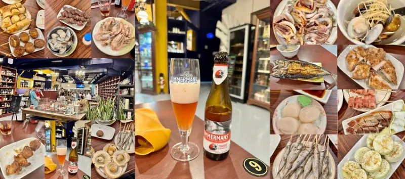 台南市中西區邊疆燒烤:隱藏在酒館裡的台南老字號燒烤店.餐點不能加點是特色/還能喝到近百款異國啤酒