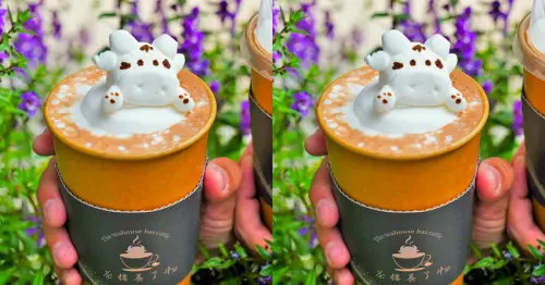 哞哞噠!!限量30杯牛牛棉花糖漂浮可可奶蓋、獨家豬豬圓仔吃爆 X 茶樓養了牛 - 跟著尼力吃喝玩樂＆親子生活