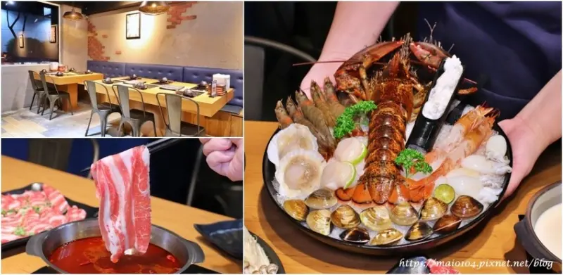 新北中永和火鍋推薦｜樂野鍋物～新推出的聖誕饗宴套餐超澎湃，每日湯頭熬煮、親自挑選新鮮海鮮，高CP值的餐