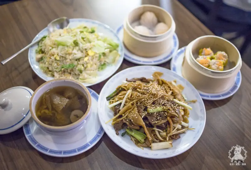 紅盤子港式茶餐廳｜台北大安信義安和站食記｜平價美味的港式料理，港點、炒飯、炒粉、煲湯等都很有水準 - 卡爾茗 C.L.M.