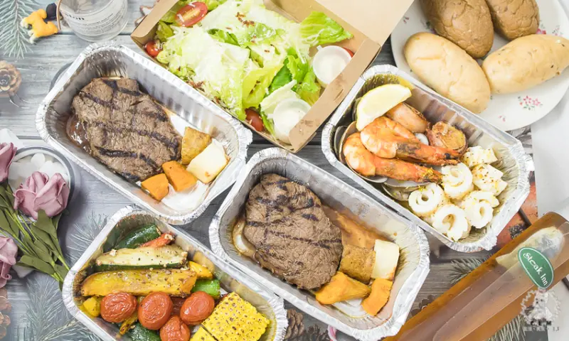 雅室牛排仁愛圓環店|台北大安食記|中秋連假限定外帶套餐,疫情期間無法去外頭烤肉,那就在家吃吃人氣名店的期間限定雙人套餐吧! - 卡爾茗 C.L.M.