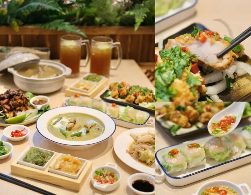 台中美食|老虎城道地風味「山水婆南洋料理專賣」，用道地酸、辣、香喚起開胃食慾。肉依小姐吃什麼