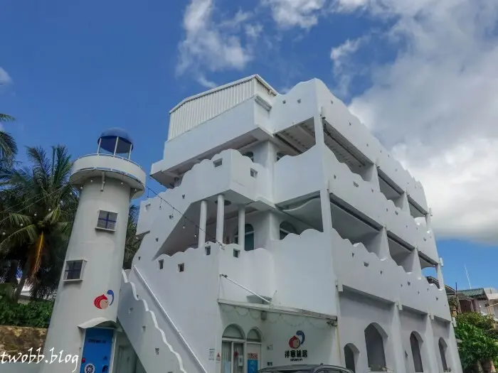 屏東住宿｜ 恆春洋蔥生活旅居onion in-純白希臘建築風格之美，鄰近恆春老街、海角七號阿嘉的家。