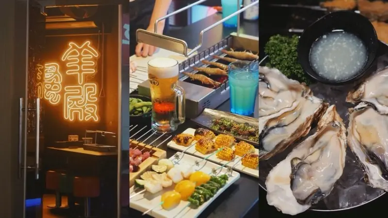 台北市萬華區台北西門町《羊騷殿》台灣唯一自動旋轉燒烤羊肉串！羊肉爐也吃得到！麒麟生啤酒暢飲只要499元