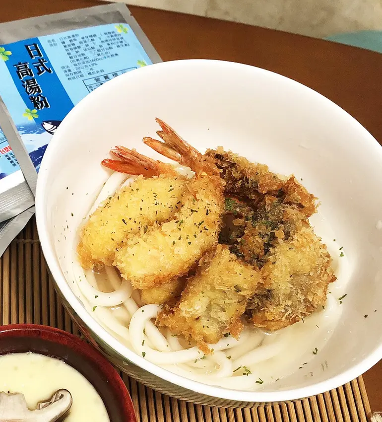 [手作料理]台塑餐飲-心干寶貝禮盒組(加碼-食譜六：炸蝦天婦羅烏龍麵)