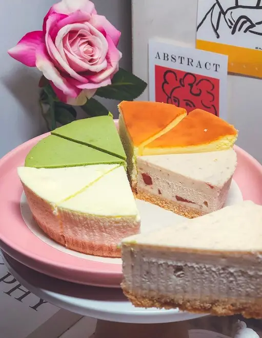 防疫在家甜點首選- 高CP值手作乳酪蛋糕：抹茶/玫瑰/重乳酪每種口味都能擄獲妳的味蕾