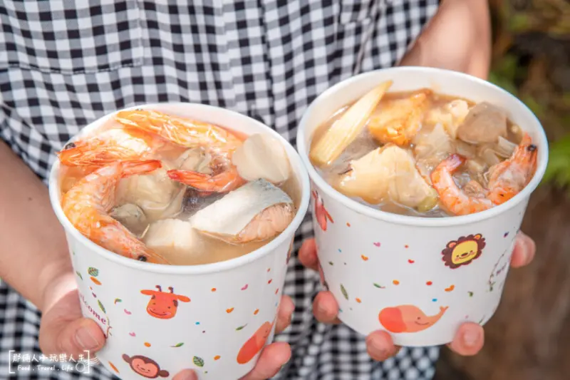 湯馥招牌石頭火鍋-彰化店｜外帶火鍋也能超澎湃，生猛海鮮滿到快溢出來～