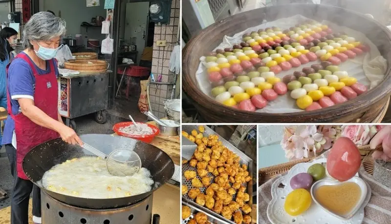 一周只營業兩天50年老店 廟口小棧 炸棗 饅頭 菜包 輕軌C17鼓山區公所站