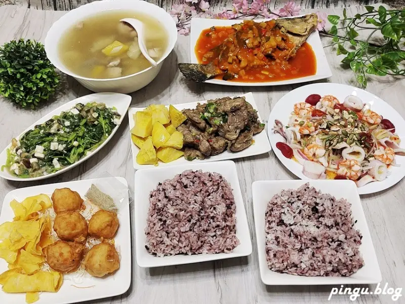 松柏軒景觀餐廳｜彰化外帶美食 董事長級私廚料理合菜 在家也有儀式感 - 小企鵝生活趣