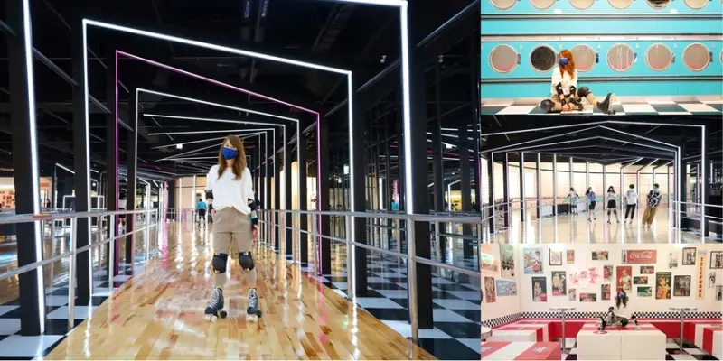 【台南景點】大魯閣Roller186滑輪場！台南最好玩的溜冰新去處，主題式網美打卡區超好拍~ - 熱血玩台南。跳躍新世界