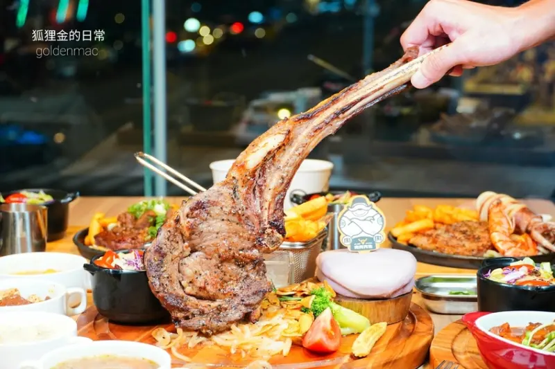 台中美食｜肉肉先生大里店 238元吃到飽的超強牛排店進軍台中大里 168元的海鮮組合CP高破天花板