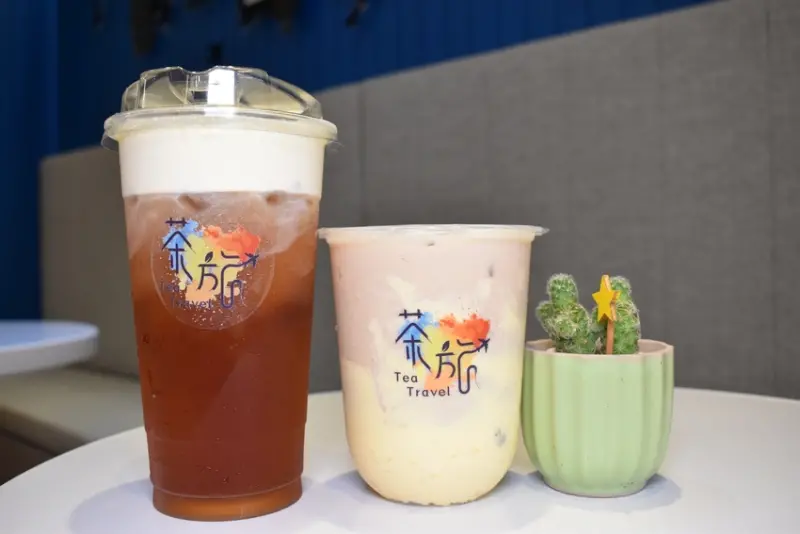 淡江大學周邊美食推薦。＃茶旅。淡江大學旁，夏天的活力飲品，當日限定，水果茶