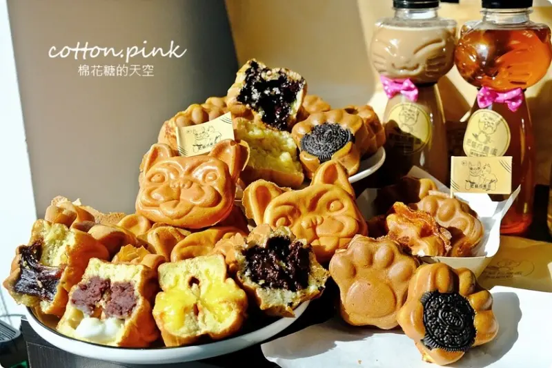 台中雞蛋糕這家最搞怪！肥貓抓雞蛋獨家東泉雞蛋糕～台中新必吃 - 棉花糖的天空