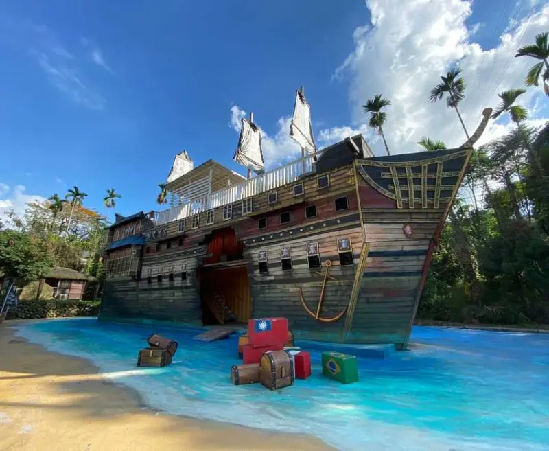 設施豐富活動好玩！海盜村一泊二食包區嗨翻了