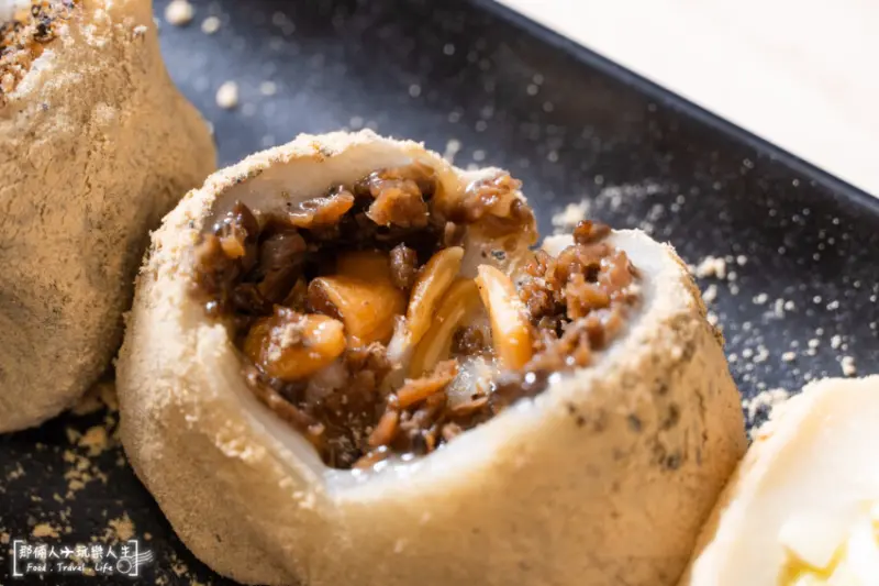 8種創意的口味，尤其是鹹味的麻糬是你來這絕不能錯過的口味~