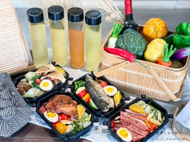 【易立低卡餐】台南健康餐盒80元起，東區百元美食推薦，澎派菜色質感便當，調整飲食大啖有趣的健康餐│菜單