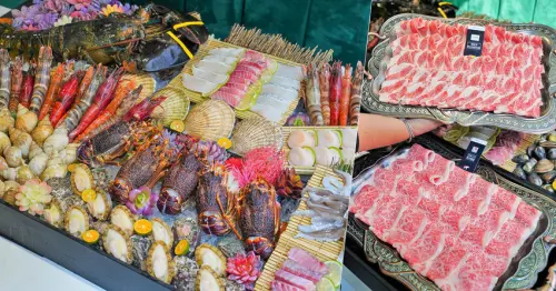 挑戰視覺味蕾都要震撼滿足的超威霸氣 頂級海陸套餐.活體大戰龍蝦，火鍋界最狂的花花世界鍋物 - 跟著尼力吃喝玩樂＆親子生活