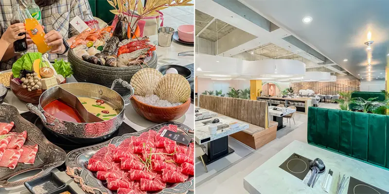 高雄美食 -超殺！五倍券加碼，滿6000送2000， 花花世界鍋物 x 充滿南洋渡假風超美火鍋店 | 如詩如畫般雙人套餐