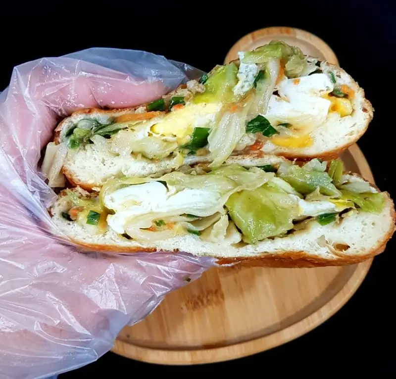 餅皮Q彈有嚼勁超推起司高麗菜口味-嘉義大掌櫃煎餅