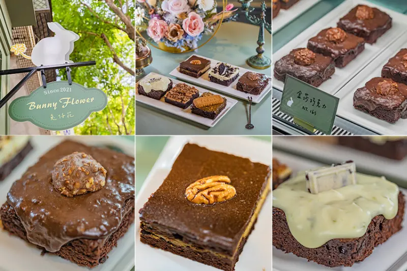 高雄伴手禮推薦 – Bunny Flower兔仔花 x 一星期能開3天的團購熱門甜點店