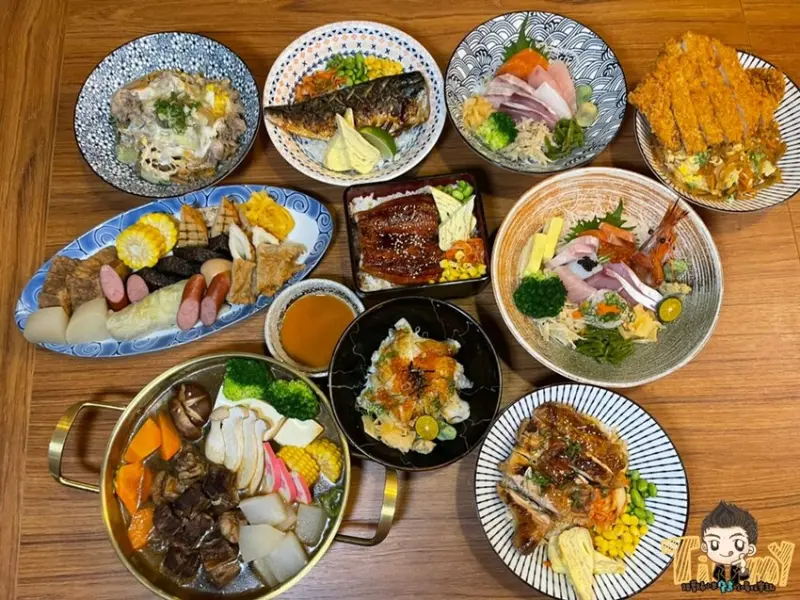 串聚食堂大放送丼飯第二碗半價！200元起定食味增湯白飯吃到飽。