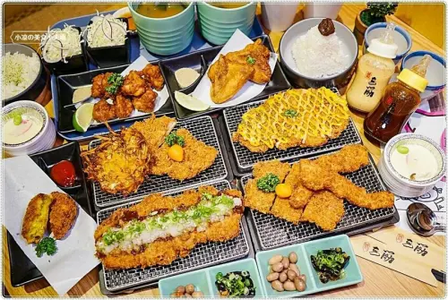 蔵前三筋日式豬排║平價日式豬排專賣店，卡滋脆豬排超美味，雙主餐份量大、好吃又不貴，白飯高麗菜味噌湯無限續！！